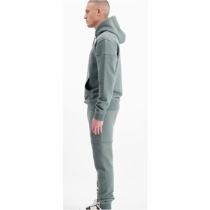 Chándal Deportivo de Invierno para Hombre, con Capucha, Corte Ajustado, para Entrenamiento al Aire Libre, Fabricación Profesional, Manga Larga con Cremallera - Product Image 4