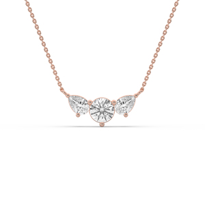 Wholesale 2.90Ct Lab Grown Diamond <b>Pendant</b> Pear Brilliant Cut Women's IGI Certified Lightweight 14K/10K <b>Gold</b> B2B Factory Direct - Product Image 2