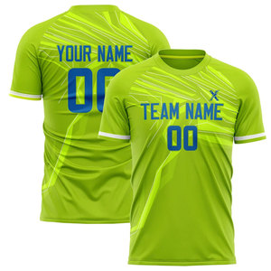 Vêtements de sport d'équipe personnalisés fabriqués au Pakistan, maillot de football court, respirant, léger, à séchage rapide, pour l'entraînement et les matchs - Product Image 1