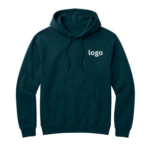Sudadera con capucha para hombre, estilo vintage, holgada, de algodón, para correr, hip hop, invierno, exterior, con cordón ajustable, impresión de logotipo personalizado - Product Image 5
