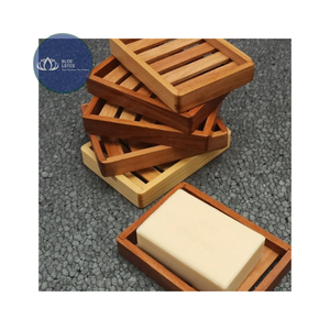 [BEST SELLER] |   Support à Savon en Bambou, Plateau en Bois, Boîte de Rangement pour Salle de Bain et Cuisine, Articles en Gros du Vietnam - Product Image 1