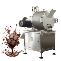 50Lmini broyeur de raffineur de conque de chocolat Machine de conchage Moulin à boulets de chocolat Machine Melanger