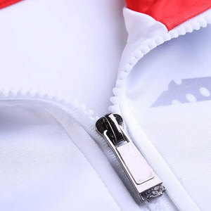 Ensemble de survêtement unisexe en polyester, veste zippée intégrale et pantalon, vêtements de sport respirants, extensibles dans quatre directions, écologiques, pour l'hiver - Product Image 5