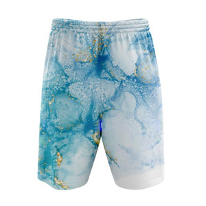 Shorts de basketball respirants en maille brodée de haute qualité pour le sport – Vente en gros - Product Image 2