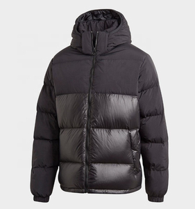 Chaqueta de Plumón Acolchada Impermeable Brillante Personalizada OEM para Hombre, Chaqueta Abrigada de Plumón - Product Image 6