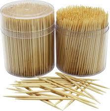 Premium Bamboo Wooden <b>Toothpicks</b> Eco Friendly Strong Smooth Finish for Dining Snacks Party Use - Product Image 2