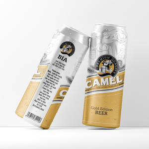 Vente en gros de bière Camel du Vietnam, 4,5% Vol, 330ml x 24 canettes, boissons alcoolisées, OEM ODM, marque privée, bière Camel - Product Image 3