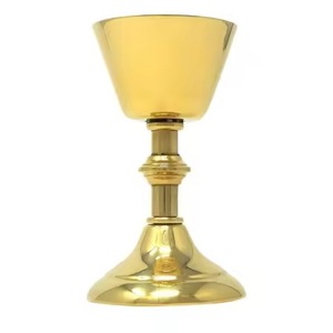 Copa de Comunión Sagrada de Latón Premium para Iglesias, Catedrales y Capillas - Product Image 1