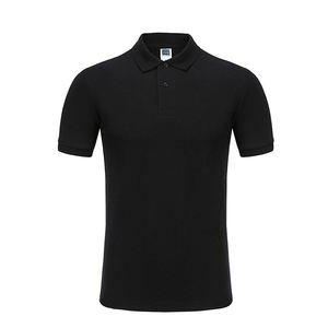 เสื้อโปโลแขนสั้นสีชมพูสำหรับผู้ชาย สีพื้น ผ้าถัก ทรงปกติ สวมใส่สบาย - Product Image 3