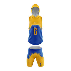 Uniformes de Fútbol 7V7 para Adultos, Personalizados, Impresos, Transpirables, Antibacterianos, de Secado Rápido, Sin Mangas, Tallas Grandes, para Verano, Venta al Por Mayor de Fábrica - Product Image 5