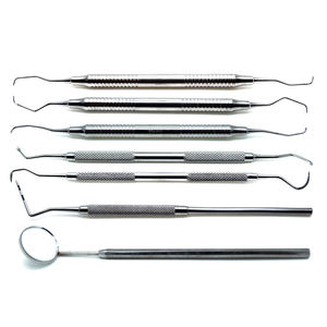 Kit Dental Básico de Alta Calidad, Juego de 3 Piezas: Espejo, Explorador y Pinza Médica, Certificado CE ISO1238 por Grip Surgical - Product Image 4