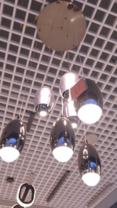 Lustre suspendu ovale moderne en verre noir à LED, hauteur réglable, culot E27, lumière blanc chaud 3500K pour salon - Product Image 4