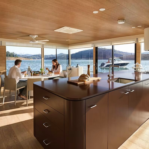 ยอชท์หรู UBI 11S2A แบบเชื่อมสั่งทำพิเศษ วัสดุอลูมิเนียมอัลลอยเกรดสำหรับเรือเดินทะเล เครื่องยนต์ติดท้ายเรือ 200 แรงม้า รุ่นชั้นเดียว สำหรับตกปลาในแม่น้ำ - Product Image 6