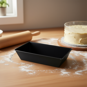 Moule à gâteau noir de 30 cm pour la préparation de délicieuses gourmandises, outil essentiel pour la pâtisserie - Product Image 1