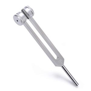Herramientas de Diagnóstico Nervioso Médico de Alta Calidad, Instrumento de Sanación por Sonido, Diapasones de Aleación de Aluminio Negro Plateado de 128HZ y 256HZ para ORL - Product Image 4