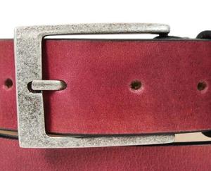 Ceinture unisexe tendance 2026 en cuir de vachette marron, durable, large, avec boucle en alliage, pour tenues décontractées, professionnelles et habillées - Product Image 4