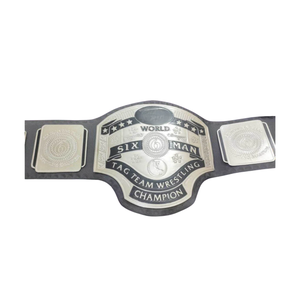 เข็มขัดแชมป์มวยปล้ำทีมชาย 6 คนระดับโลก คุณภาพสูง ดีไซน์ปรับแต่งได้ สำหรับแฟนๆ - Product Image 1