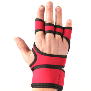 Wholesale Custom Half-Finger Nylon Weightlifting Gym <b>Gloves</b> Sport Fitness Gear Unisex Non-Slip Outdoor Sports Fasten Closure - Product Image 2