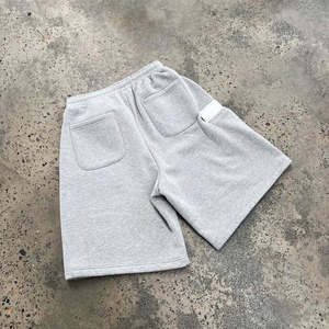 Pantalones Cortos Casuales de Forro Polar para Hombre, 100% Algodón, Gruesos, para Verano, Playa, Gimnasio, Secado Rápido, Transpirables, Cómodos, Cintura Elástica Personalizada - Product Image 4