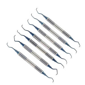 Juego de Curetas Dentales Ergonómicas Manuales de Acero Inoxidable Hu-Friedy de Alta Calidad, 7 Piezas Multicolor, Instrumentos Quirúrgicos Dentales al por Mayor - Product Image 6