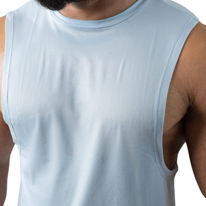 เสื้อกล้ามออกกำลังกายแขนกุดสำหรับผู้ชายแห้งเร็วเสื้อกล้ามออกกำลังเล่นกีฬา - Product Image 5