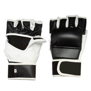 Guantes de boxeo de cuero para MMA con precios razonables y logotipo personalizado para artes marciales - Product Image 2