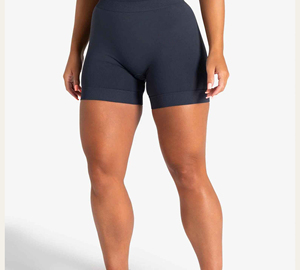 Shorts Deportivos de Cintura Alta para Mujer, Talla Grande, con Bolsillo con Cierre, Leggings de Yoga, Cintura Elástica, Lisos, 2026 - Product Image 1