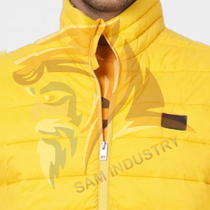 Zipper Closure <b>Stand</b> Collar Casual Wear Anti Wrinkle Men Sleeveless Puffer Jacket Wholesale Price Men Sleeveless Puffer Jacket - Product Image 5