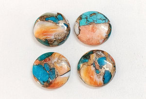 พลอยมุกสีทองแดงทรงกลมขนาด 16*16 มม. 18*18 มม. 21*21 มม. พลอยธรรมชาติ 100% สำหรับทำเครื่องประดับ - Product Image 4