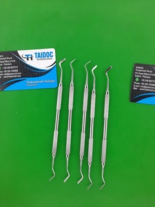 เครื่องมือขูดหินปูนทางทันตกรรม Taidoc International TI-CS-0004 แบบใช้มือ ปลายสองด้าน ทำจากสแตนเลส ใช้ซ้ำได้ ฆ่าเชื้อได้ - Product Image 5
