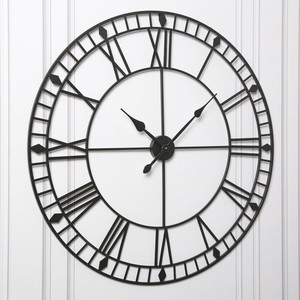 Modern Hexagon Metal Wall <b>Clock</b> Black And <b>Gold</b> Minimal Designer Wall Decor For Home Decoration - Product Image 5