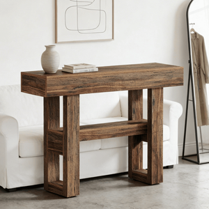 Consolle Lunga Moderna di Lusso in Legno Massello per Ingresso, Appartamento, Hotel o Soggiorno - Arredamento Contemporaneo per la Casa - Product Image 4