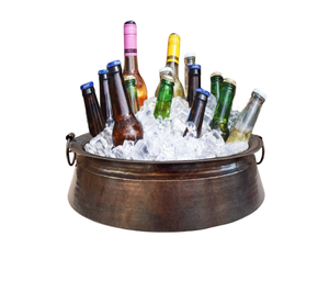 Cubo de Hielo de Acero Inoxidable de Alta Calidad, Estilo Vintage, con Tapa de Madera Única, Ecológico, Enfriador de Vino para Hotel, Hogar, Bar, Fiesta - Product Image 2