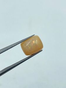 Natural High Quality Light Orange <b>Colour</b> Fire Opal Gemstone <b>Cushion</b> Cut 2.14Cts 7.70X10MM - Product Image 5