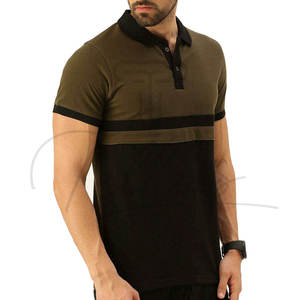 Camisetas Polo Amarillas y Negras con Cuello Polo para Hombre, Diseño Nuevo, con Logotipo, Camisetas Polo de Algodón para Hombre - Product Image 2