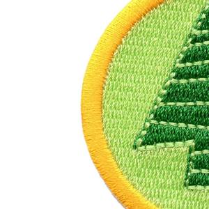 Écusson brodé personnalisé découpé au laser avec nom, badge tissé thermocollant ou à coudre, étiquette pour vêtements, chapeaux, vestes, uniformes – Vente en gros directe usine - Product Image 4