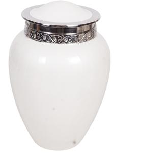 Urne funéraire en laiton, design personnalisable, capacité de 220 pouces cubes, écologique, pour cendres humaines, style américain moderne, solide AB - Product Image 5