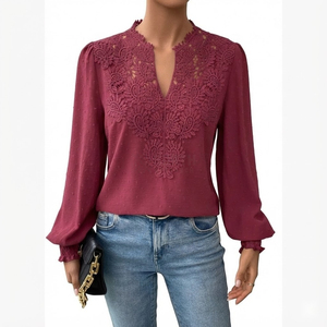 Vêtements décontractés pour femmes, mode moderne, tendance, hauts quotidiens pour femmes, design à carreaux, tissu tricoté, écologique - Product Image 1