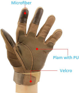 Gants de moto en cuir de qualité supérieure, coupe-vent, grande taille, noirs, pour la course sur route, sans manches, doux, pour l'été et l'hiver - Product Image 3