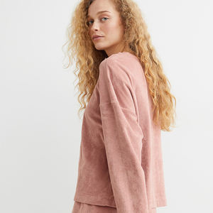 Fall Sleep Wear Lady 2 Piece Nightwear <b>Nighty</b> Home Clothes Silk Designer Satin Night Suit for Women - Product Image 5