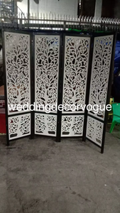 Separador de Ambientes de Madera para Bodas, Biombo Plegable, Panel Decorativo, Decoración Rústica para Escenarios de Ceremonias y Eventos - Product Image 2