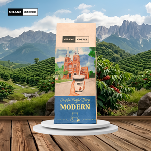 Milano Coffee 250g Pure Arabica Ground Coffee Powder Dark <b>Roast</b> Light Sourness Mild Bitterness OEM Export Standard - Product Image 5