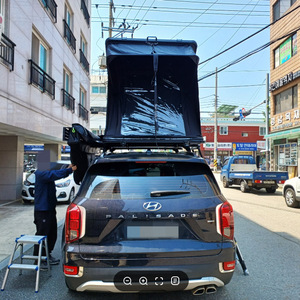 Tente de toit ultra-plate TRAP OVERLAND 9 cm – Tente de toit à coque en aluminium, vente chaude, fabricant OEM, pour 4x4 tout-terrain - Product Image 5