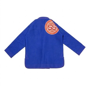 Kimono de BJJ bleu 100% coton, coupe classique adulte, durable, léger, imprimé sur le devant, séchage rapide, respirant, uniforme de Jiu Jitsu BJJ. - Product Image 1