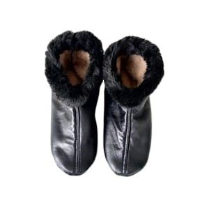 Vaca y oveja cuero genuino Khuff 100% calcetines de cuero de calidad superior 2025 sesión de invierno para calcetines de cuero Wudu Halal - Product Image 3