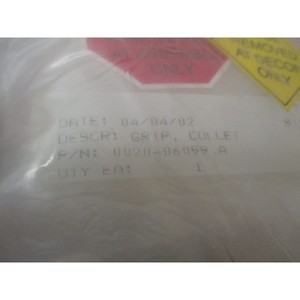 2 AMAT 0020-06059 GRIP, COLLET - อุปกรณ์และอะไหล่เซมิคอนดักเตอร์ระดับโลกที่เชื่อถือได้ - Product Image 1