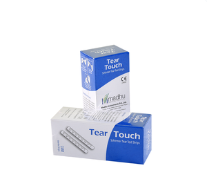แผ่นชิร์เมอร์สำหรับตรวจตา ขนาด 5 ซม. ปลอดเชื้อ สำหรับการวินิจฉัยทางการแพทย์ ใช้สำหรับมืออาชีพ ได้รับการรับรองมาตรฐาน CE ชุดอุปกรณ์ใช้งานด้วยมือ - Product Image 2