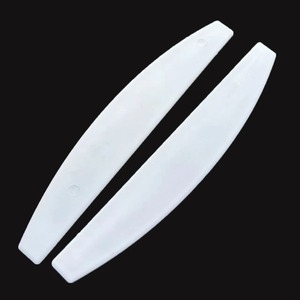 Lima de Uñas de Plástico Blanca Desechable de Doble Cara, Recta, de 9 cm y Grano 100 para Uso Profesional y Doméstico - Product Image 5