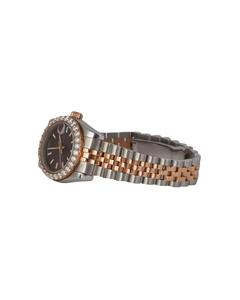 Reloj Hip Hop Totalmente Cubierto de Diamantes VVS Moissanite, Reloj de Pulsera de Acero Inoxidable con Movimiento de Cuarzo, Corte Brillante Redondo VS1 Color E - Product Image 4