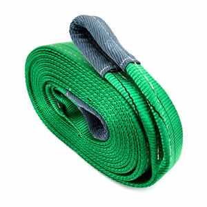 Eslinga de cincha de poliéster de 2 toneladas para manipulación de materiales, de alta resistencia, de primera calidad, fabricante profesional, servicio OEM - Product Image 1